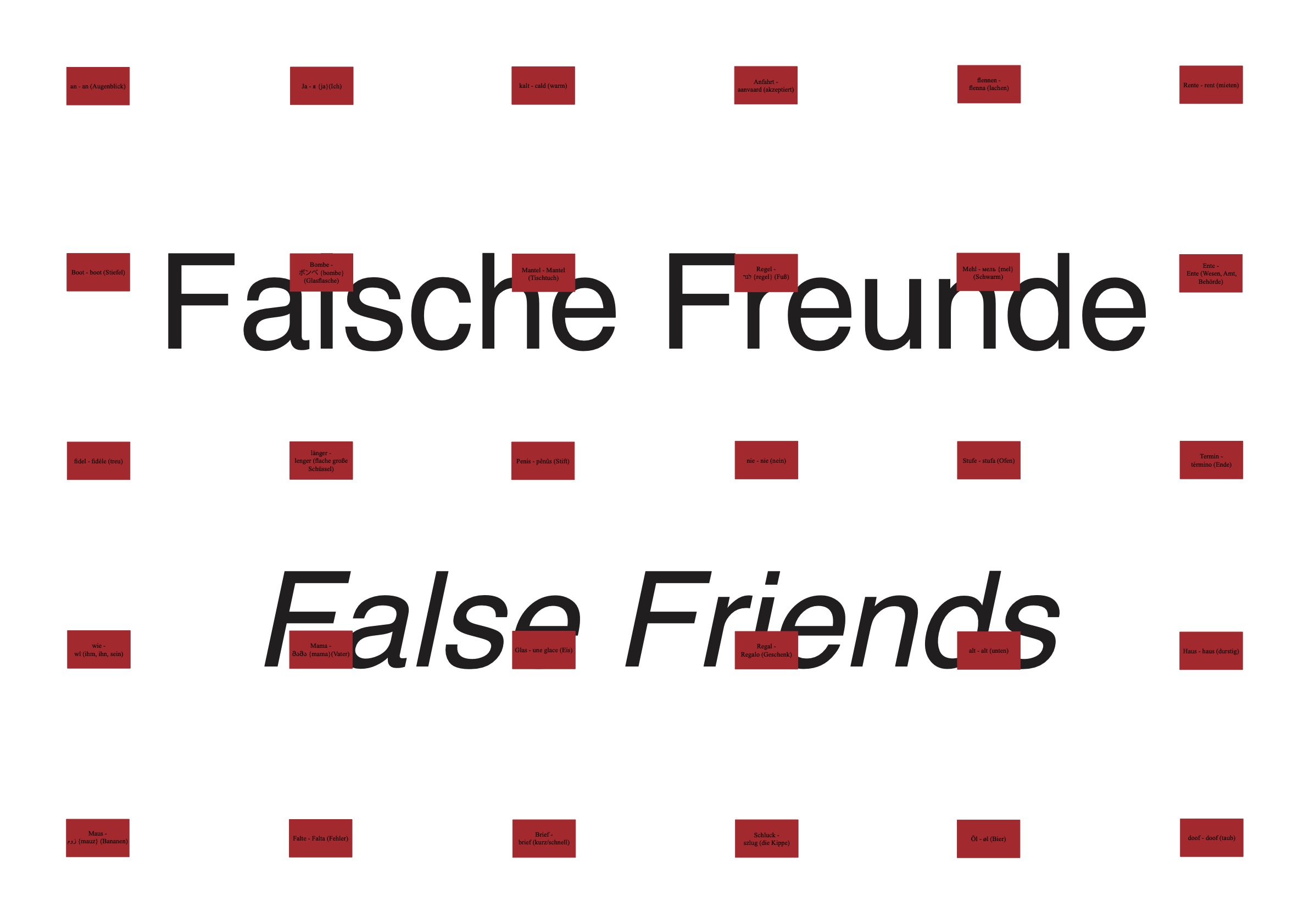Falsche Freunde — False Friends (Armand) von Leonie Nagel