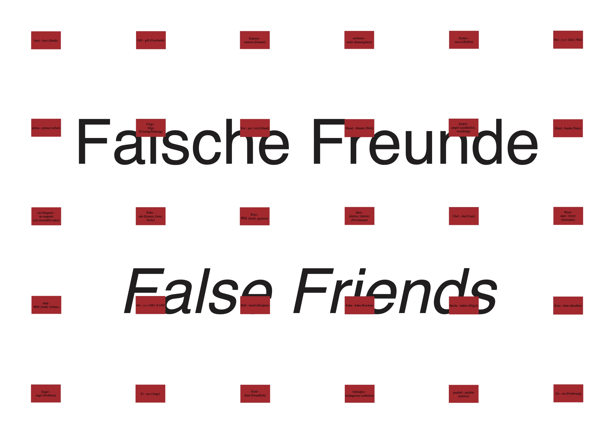Falsche Freunde — False Friends (Le pressentiment) von Leonie Nagel